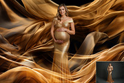Golden Fabric Overlays, a Texture Graphic by HappyNews (Thumbnail 5 of 8)