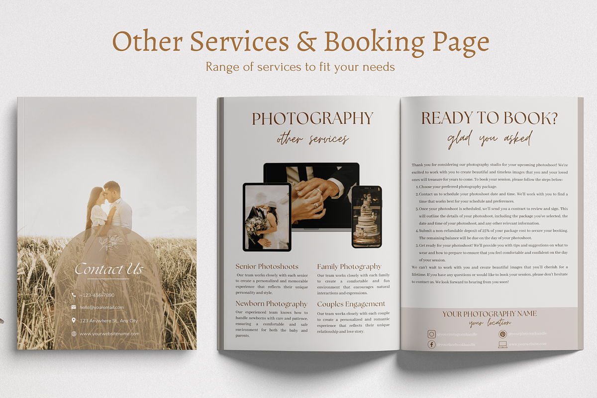 Photography Price Guide Template, a Magazine Template by Alloura Template Studio (Photo 5 of 9)