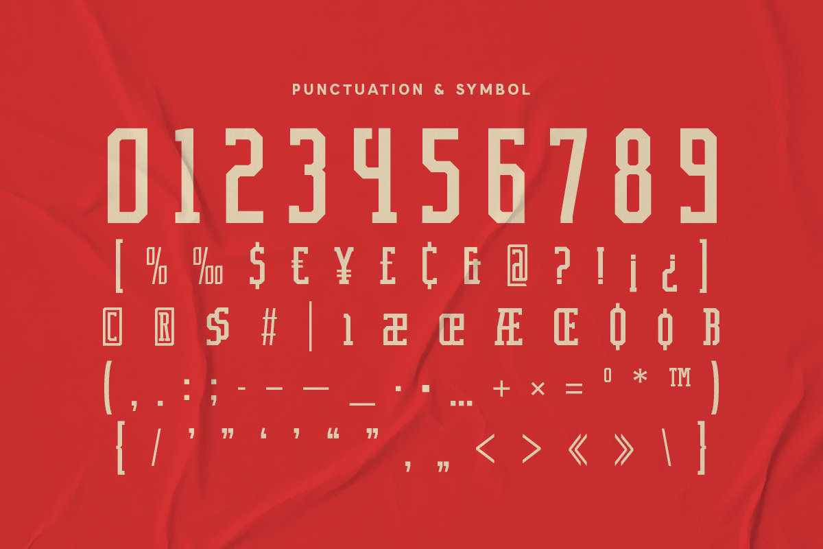 Varsity Modern - Sport Baseball Font, a Slab Serif Font by Hamz Studio (Photo 8 of 12)
