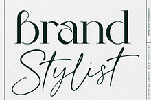 Brand Stylist // luxe duo font