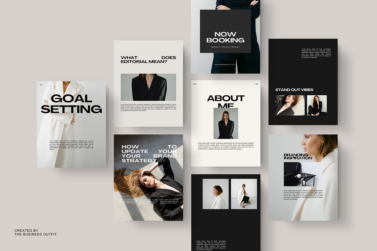 CANVA: Bold Vol 2 Instagram Posts, a Social Media Template by thebusinessoutfit (Photo 6 of 17)
