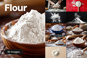 36 Flour images, a Food & Drink Photo by Handmadefont (Thumbnail 1 of 10)
