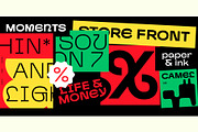 Gizale, a Sans Serif Font by Adam Fathony (Thumbnail 13 of 16)