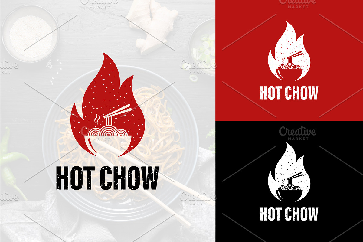 Hot Chow Logo Design, a Branding & Logo Template by brandingpro (Photo 1 of 4)