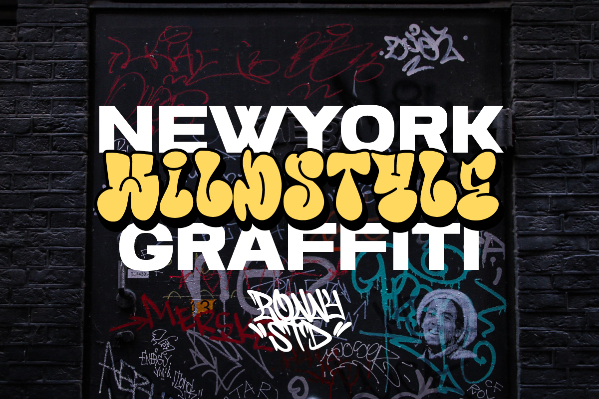 More Than Life Bubble Graffiti, a Handwritten Font by Ronny Studio (Photo 2 of 9)