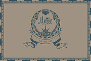 Vintage Marine Hand-drawn Clip-art, an Illustration by Adiemus (Thumbnail 5 of 8)