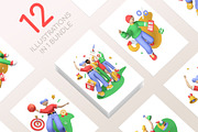 School 3D Illustrations, an Education Illustration by Boyko Pictures (Thumbnail 2 of 14)