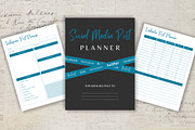 Digital Social Media Planner, a Stationery Template by Design House (Thumbnail 5 of 9)