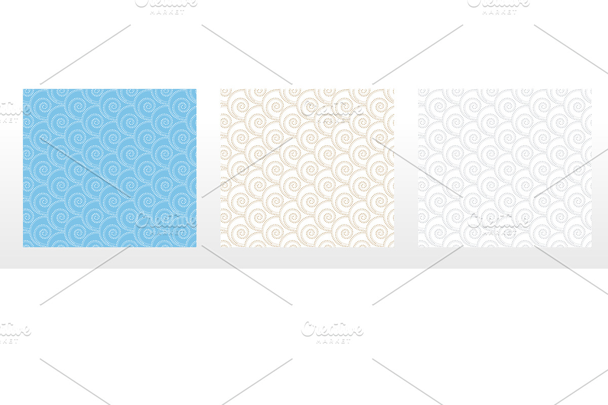Set of abstract geometric patterns, a Pattern Graphic by RODINA (Photo 1 of 3)