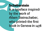 Schaberstein, a Sans Serif Font by Typogama (Thumbnail 2 of 13)