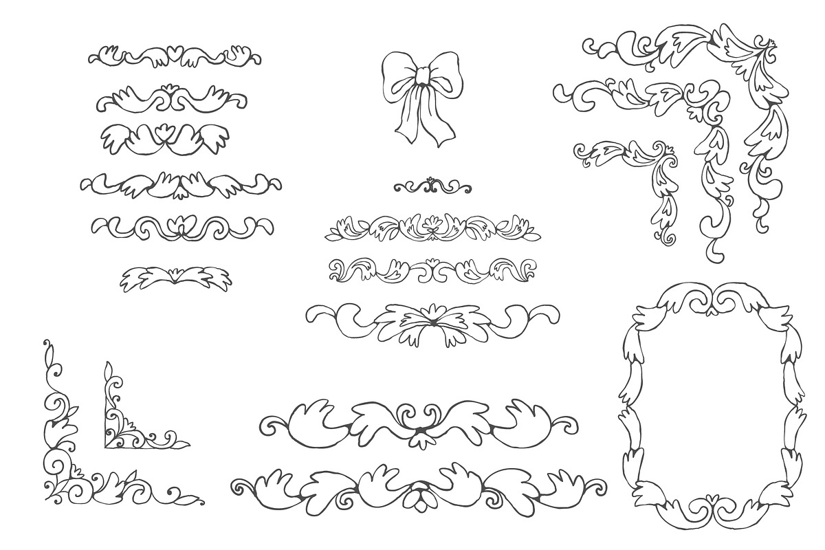 Vintage Frames, a Graphic by Anastasiya Klempach (Photo 6 of 7)