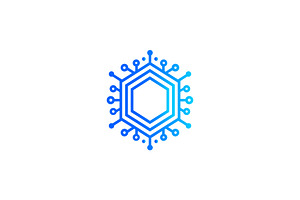 Modern Geometric Hexagon Logo, a Branding & Logo Template by Vectorium Studio