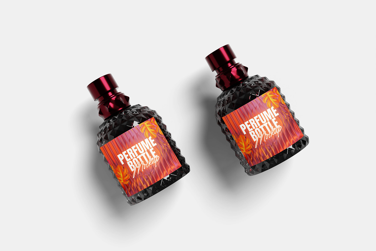 Perfume Bottle Mockup, a Packaging Mockup by Hazzpro_Std (Photo 4 of 5)