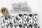 Scandinavian Christmas Elements, an Animal Illustration by Pixavics (Thumbnail 5 of 5)
