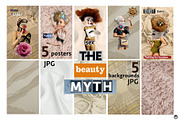 The beauty myth collage maker, a Person Illustration by Olillia (Thumbnail 2 of 10)