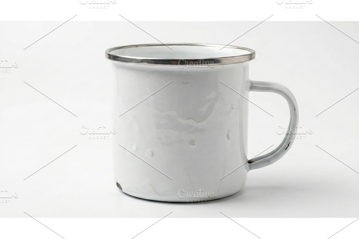 Metal Cup With Space for Logos, an Object Illustration by CREATIVEDEF