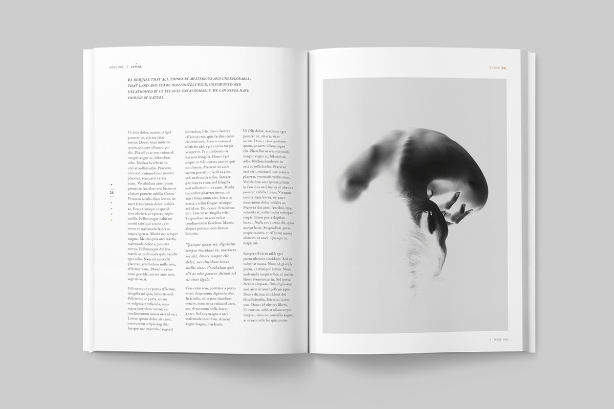 LUMINA Magazine, a Magazine Template by 46&2 Collective (Photo 18 of 27)