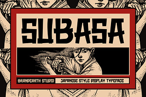 Subasa – Japanese Style Display Font