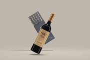 Wine Bottles with Bag Mockup, a Product Mockup by pmvch (Thumbnail 6 of 11)