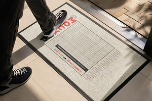 Doormat Mockups, an Advertising Mockup by Luuqas Design