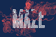 Sansterdam MAZE, a Sans Serif Font by NREY (Thumbnail 1 of 5)