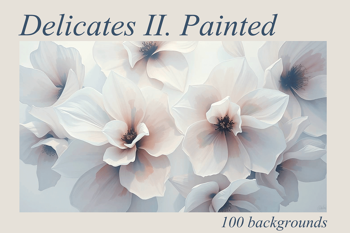 Delicates II, painted backgrounds, a Background Graphic by Art Sproot (Photo 1 of 9)