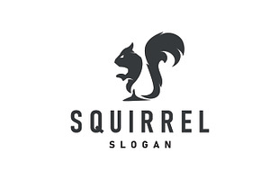 animal squirrel logo minimalist, a Branding & Logo Template by Maylianaw28