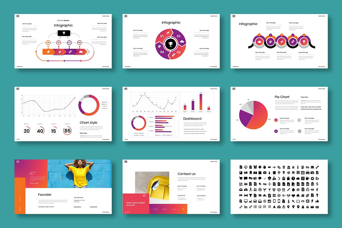 Wisdom - Business Google Slide, a Presentation Template by Dens Creative Studio (Photo 5 of 6)