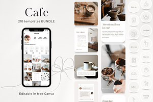 210 Cafe Social Media BUNDLE