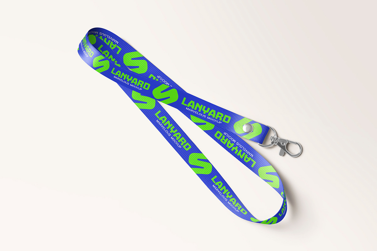 Lanyard Mockup, a Product Mockup by PixelVoyager (Photo 3 of 8)