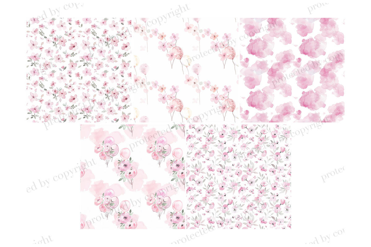 Fairy Digital Paper, a Pattern Graphic by GlamArtZhanna (Photo 4 of 4)