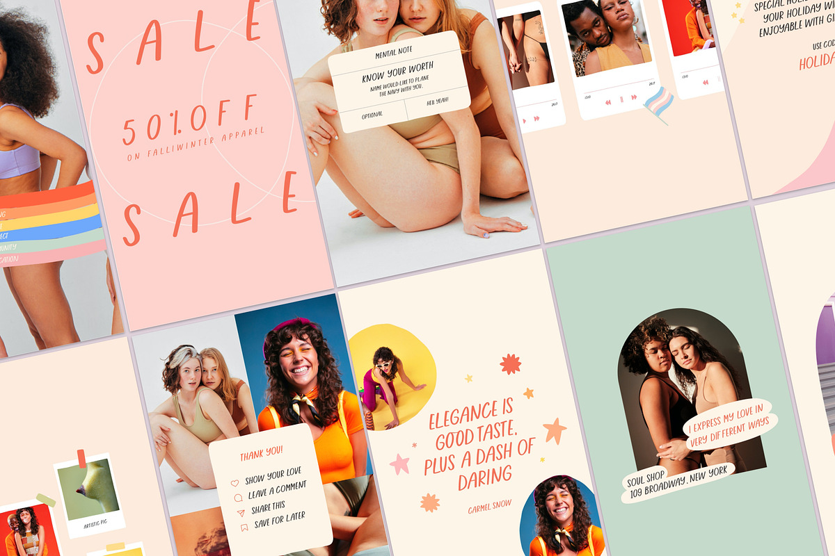 Freedom | Social Media Kit, a Social Media Template by Sparrow & Snow (Photo 11 of 22)