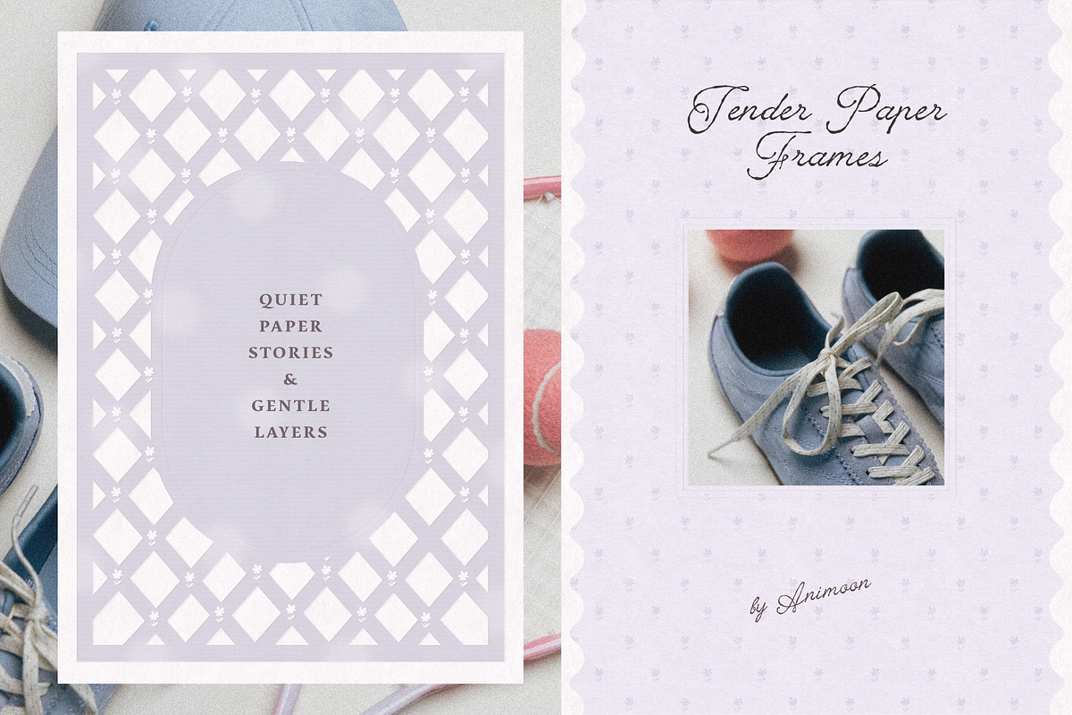 Tender Paper Frames, a Background Graphic by Animoon (Photo 15 of 18)