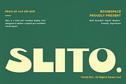Bold Rounded for Pizza — Slito Font, a Font by roomspace creative lab (Thumbnail 1 of 10)