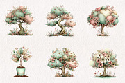 Tree Happy Spring Sublimation, an Illustration by CreationArt (Thumbnail 3 of 10)
