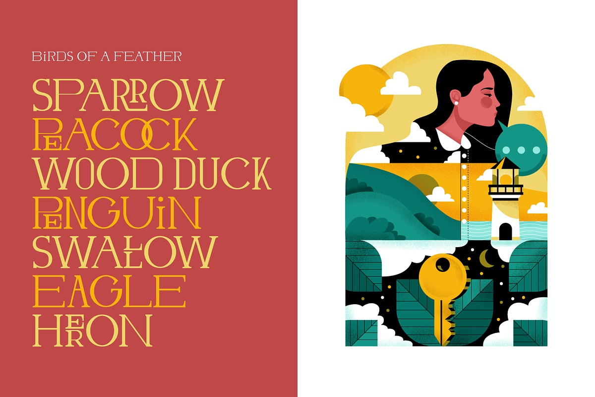 Discography Display Font, a Font by Holt510 (Photo 3 of 8)