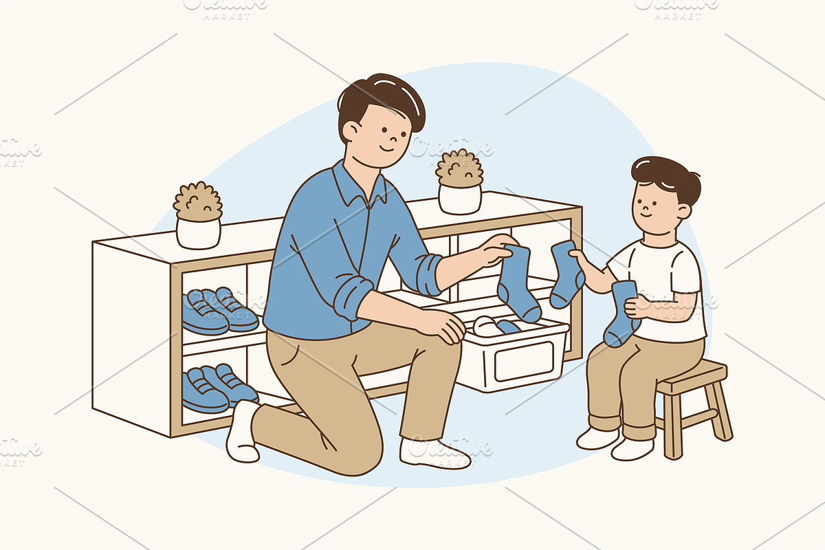Growing Together Illustration, an Object Graphic by Jump Studio (Photo 9 of 12)