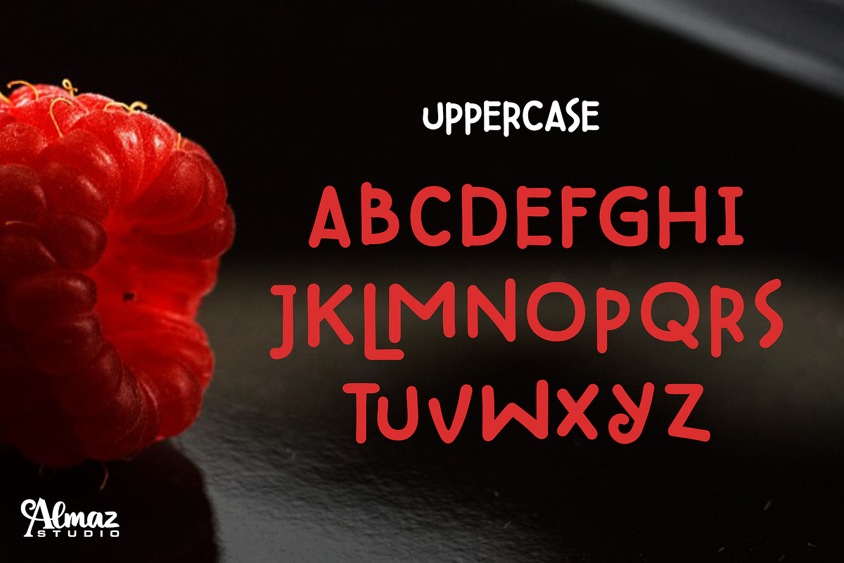 Rashberry, a Handwritten Font by almazstudio (Photo 9 of 10)