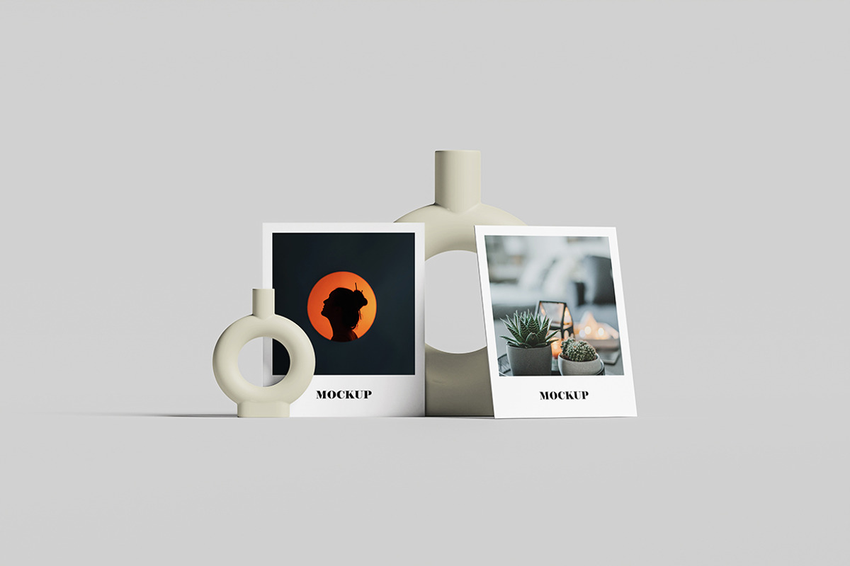 Polaroid Photo Mockup, a Card Template by Creative_A23 (Photo 1 of 6)