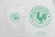 Vintage Cannabis Expo Logo Template, a Branding & Logo Template by The Design For Co. (Thumbnail 5 of 6)