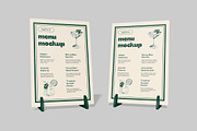 Menu Mockup, a Mockup by DxSLEX (Thumbnail 5 of 5)
