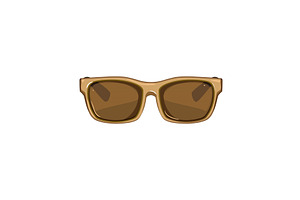 Guy Sunglasses Men Cartoon Vector