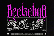 Nortnoh Metal Modern Typeface, a Blackletter Font by alit design (Thumbnail 4 of 20)