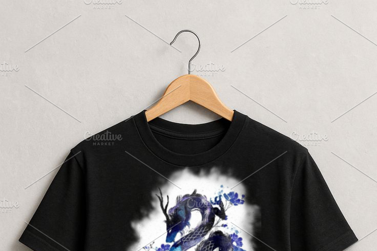 T-shirt with fantasy pattern, a Templates & Theme by MiuCon (Photo 7 of 7)