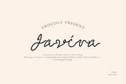 Javira Handwritten Script Font, a Font by Glowin_studio (Thumbnail 1 of 3)