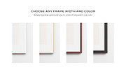 Minimal Frame Mockup Template Bundle, a Product Mockup by FoundImages (Thumbnail 4 of 27)