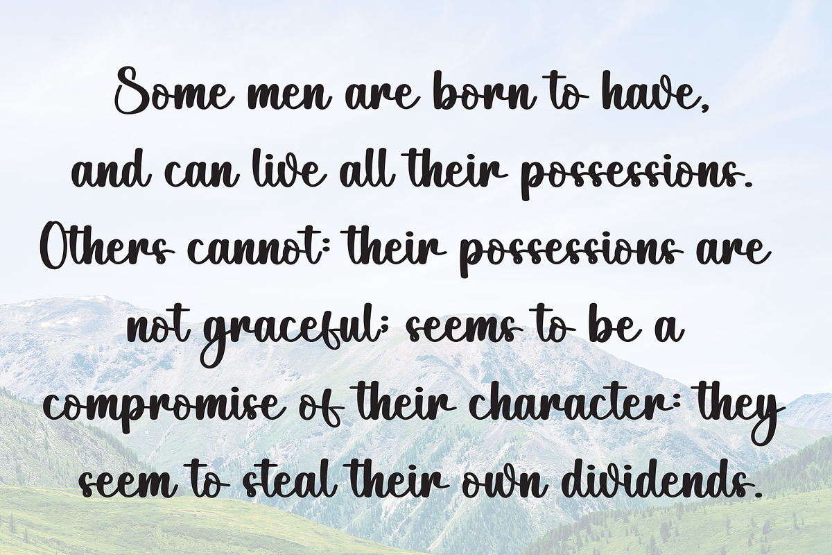 Green Crayon | Script Font, a Handwritten Font by Scratchones (Photo 6 of 8)