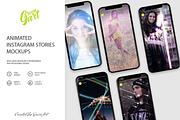 Animated Instagram Stories Mockups, a Social Media Template by Green Art (Thumbnail 1 of 3)