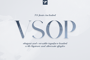 VSOP - Elegant Serif, 70 Fonts