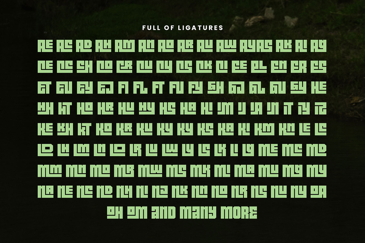 Pocky Block, a Font by Arterfak Project (Photo 11 of 12)